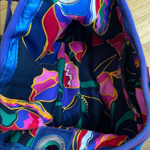 Marc Jacobs Blue Metallic shoulder bag - Picture 5 of 10